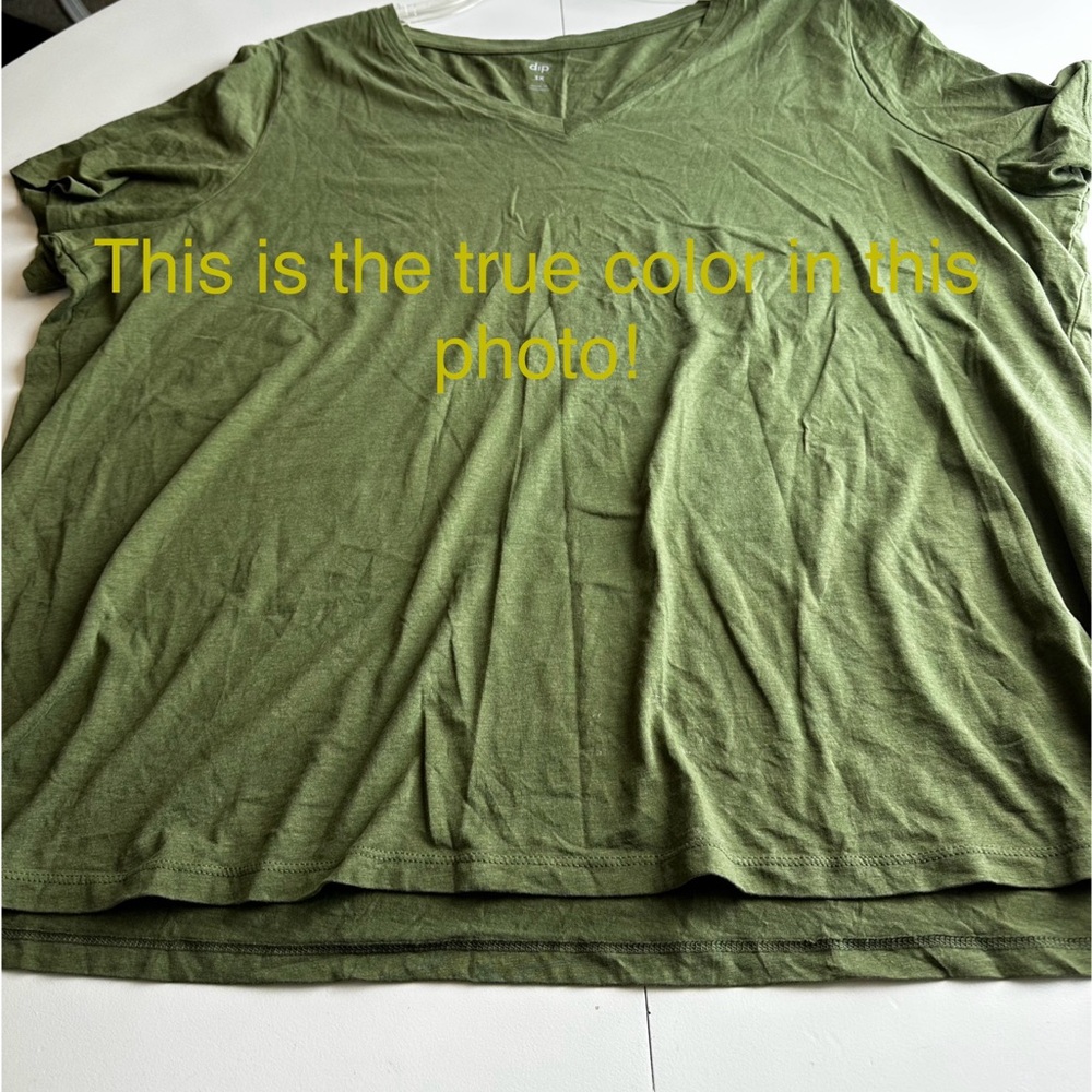 Dip Olive Green T-Shirt